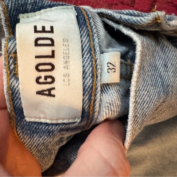 Agolde Classic Denim Jeans - Picture 2 of 3